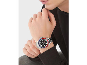 Philipp Plein GMT-I Challenger Quartz Watch, Black, 44 mm, PWYBA0223
