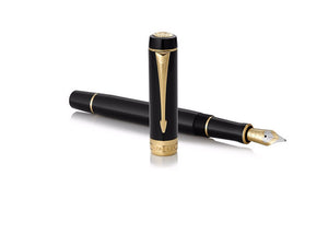 Parker Duofold Centennial Fountain Pen, Precious Resine, Gold Trim