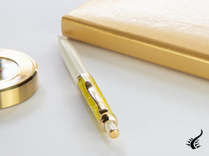 Pelikan K400 Ballpoint pen, Tortoiseshell, Gold trim, 935379