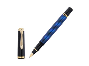 Pelikan Rollerball Pen Souverän R400, Black/Blue, 997502