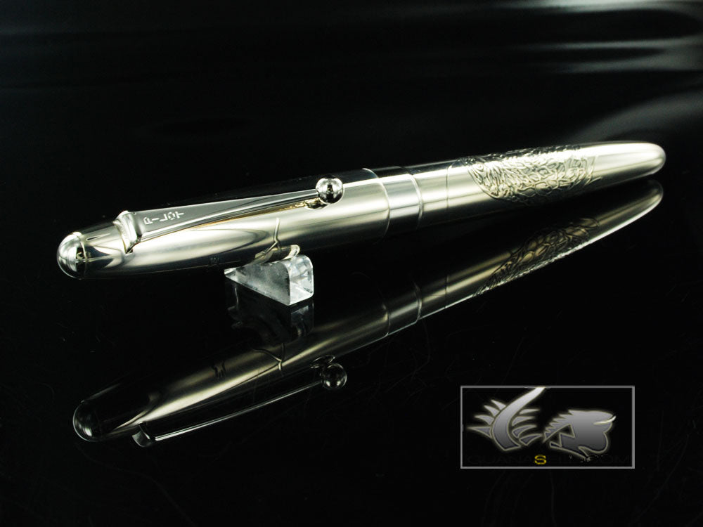 Pilot Namiki Sterling Silver Hawk Fountain Pen - 60500