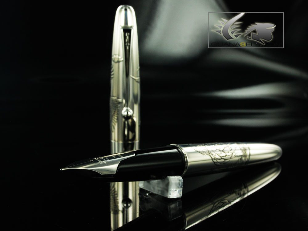 Pilot Namiki Sterling Silver Toki Fountain Pen - 63412