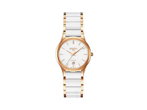 Roamer C-Line Ladies Quartz Watch, Ronda 785, White, 30 mm, 657844 49 25 60