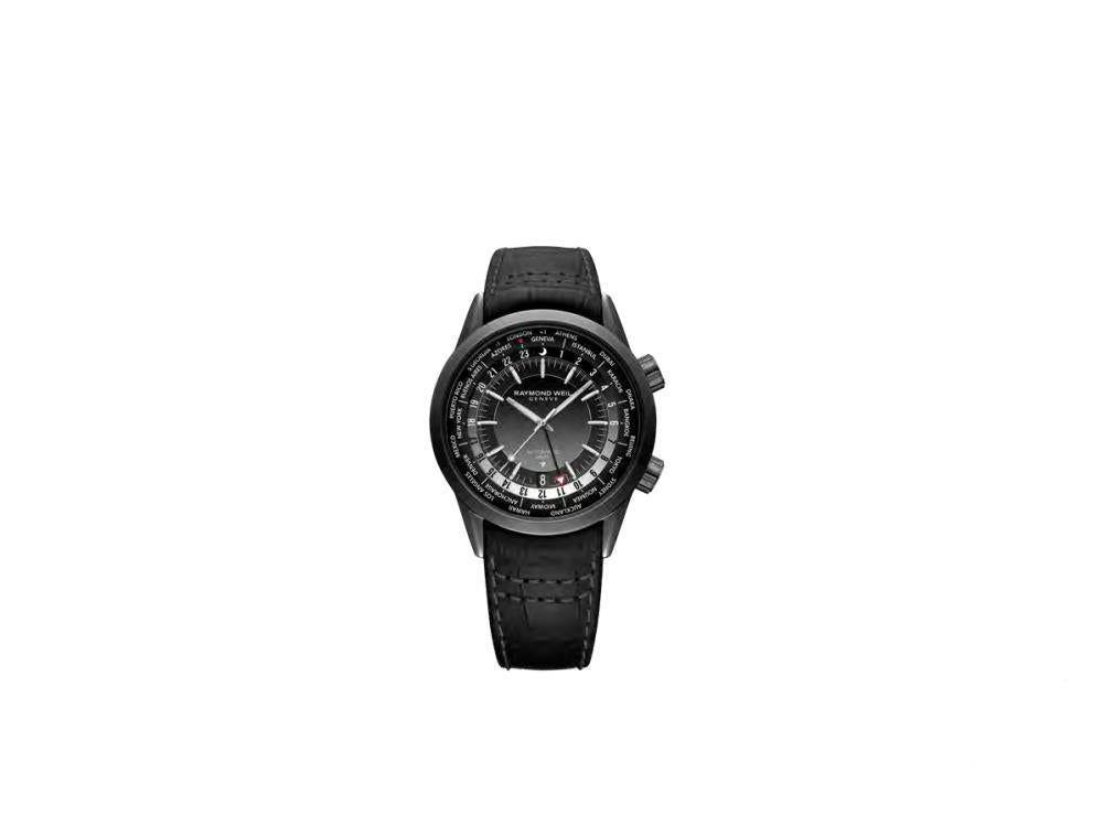 Raymond Weil Freelancer Automatic Watch, PVD, 40.5 mm, 10 atm, 2765-BKC-20001