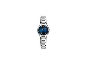 Raymond Weil Noemia Ladies Quartz Watch, Blue, 24 mm, Diamonds, 5124-ST-50181