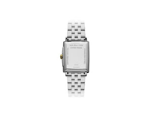 Raymond Weil Toccata Quartz Watch, PVD Gold, White, Rectangular, 5425-STP-00308