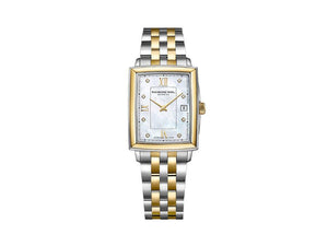 Raymond Weil Toccata Ladies Watch, Gold, Mother of Pearl, 5925-STP-00995