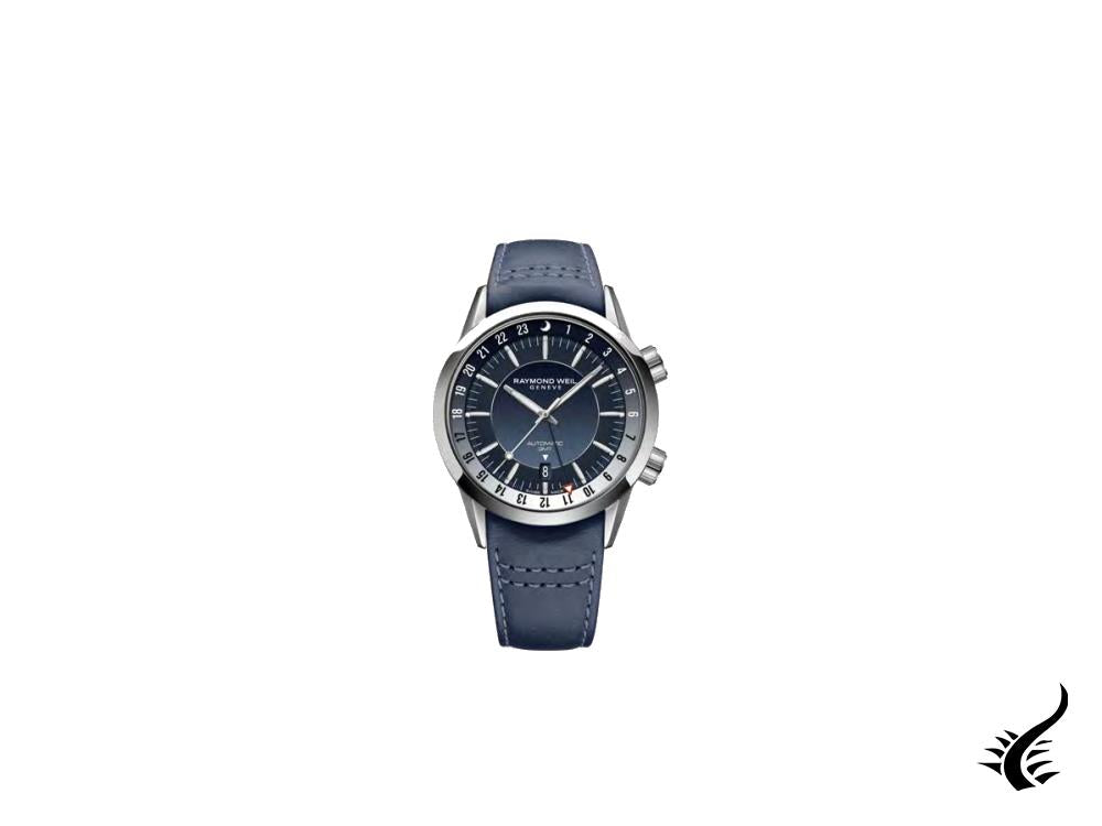 Raymond Weil Freelancer Automatic Watch, 40.5 mm, Blue, 10 atm, 2761-STC-5001
