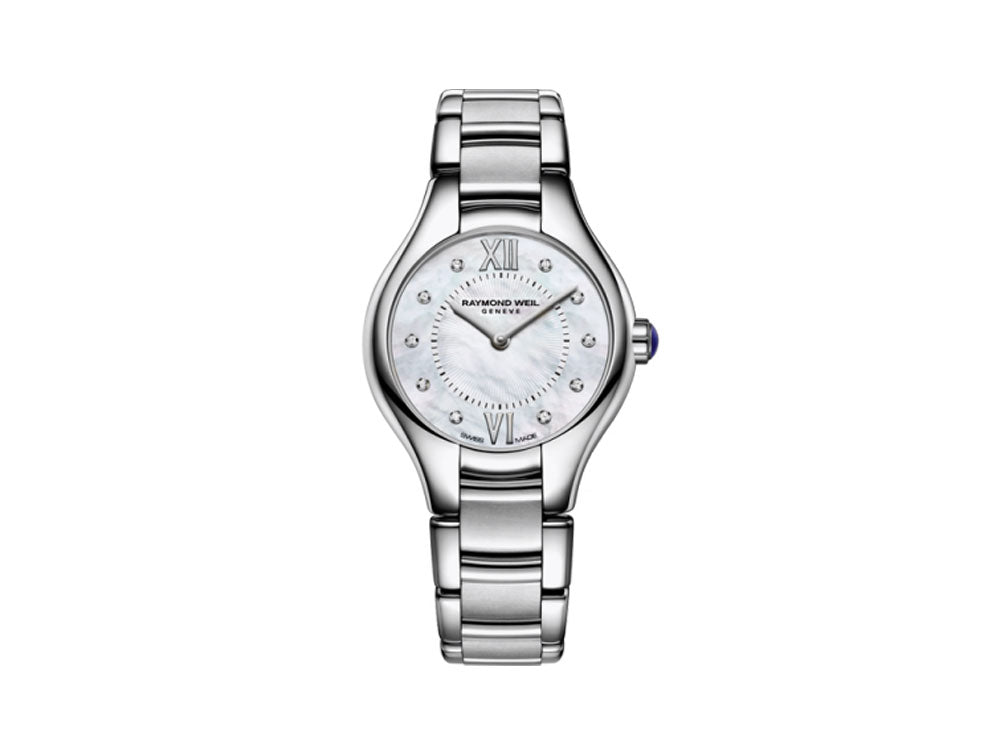 Raymond Weil Noemia Ladies Quartz watch, 10 Diamonds, Mother of pearl