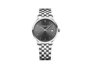 Raymond Weil Toccata Quartz Watch, Grey, 39 mm, Day, 5485-ST-60001