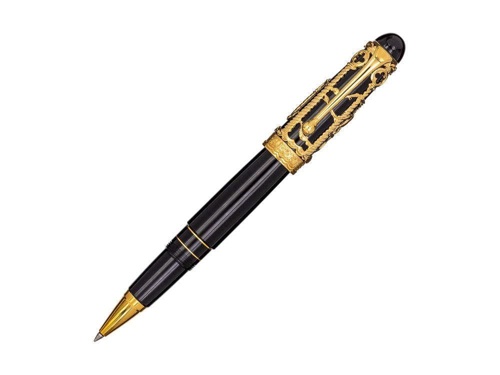 Roller Pen Aurora Venezia Special Edition- Resin & Vermeil - 875VV