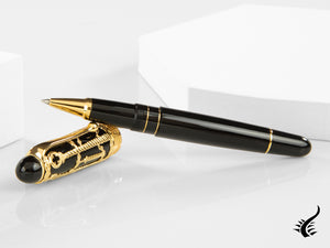 Roller Pen Aurora Venezia Special Edition- Resin & Vermeil - 875VV