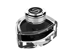 S.T. Dupont Ink Bottle, Black, Glass, 040160