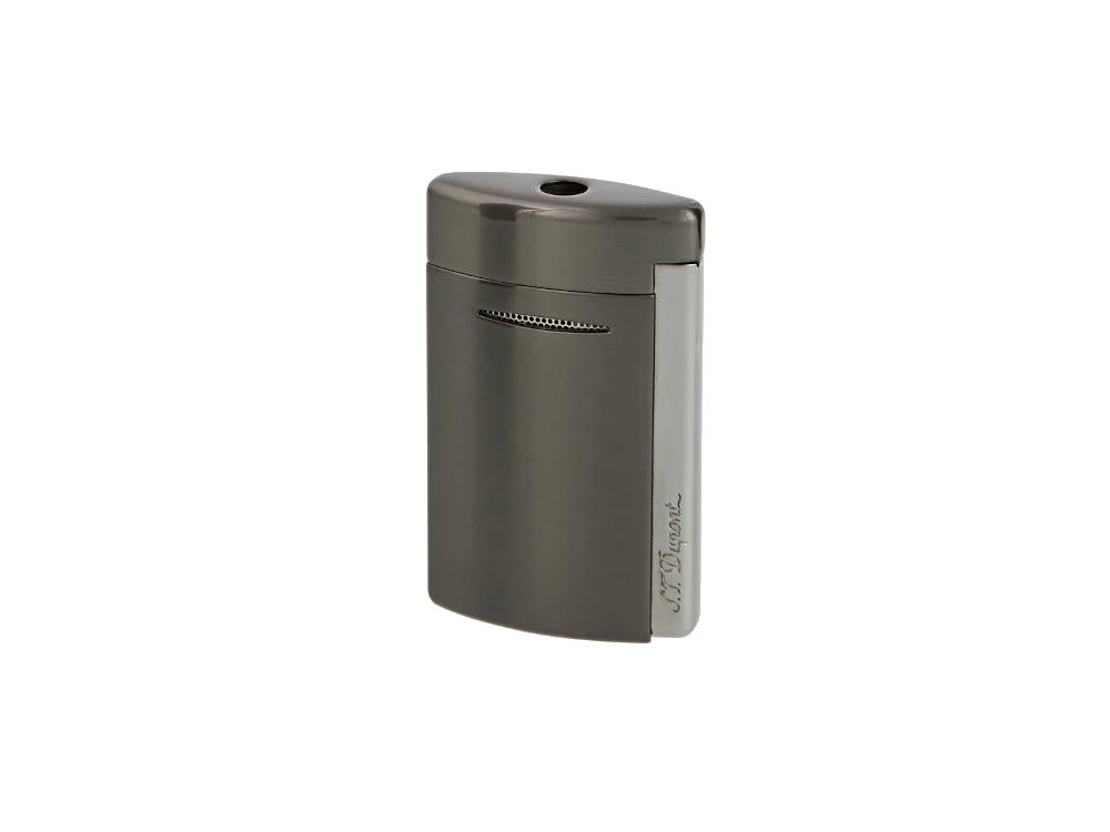 S.T. Dupont Minijet Lighter, Metal, Grey, Chrome Trim, 010808