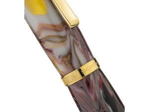 Scribo La Dotta Orefici Fountain Pen, 14K, Limited Ed, DOTFP12YG1403