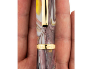 Scribo La Dotta Orefici Fountain Pen, 18K, Limit Ed, DOTFP12YG1803