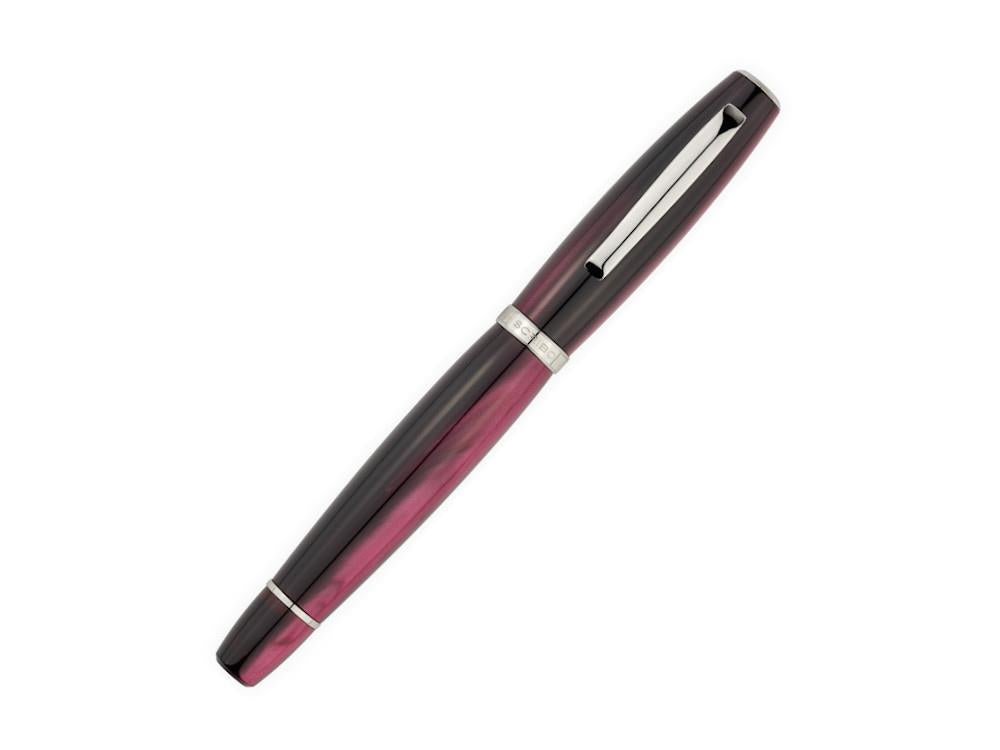 Scribo La Dotta Drapperie Fountain Pen, 18K, Limited Ed, DOTFP13RT1803