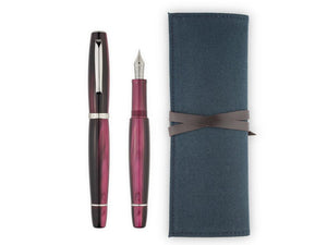 Scribo La Dotta Drapperie Fountain Pen, 18K, Limited Ed, DOTFP13RT1803