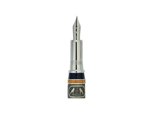 Scribo Pittura Fountain Pen, Silver, Limited Ed, Flex nib, PITFP02RH1403