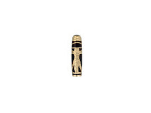 S.T. Dupont Line D Vitruvian Man Animation Rollerball pen, Gold trim, 412038L