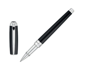 S.T. Dupont New Line D Medium Rollerball pen, Lacquer, Palladium trim, 412100M