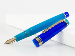 Sailor PG Slim Blue Quasar Fountain Pen, Special edition, 11-8749-440