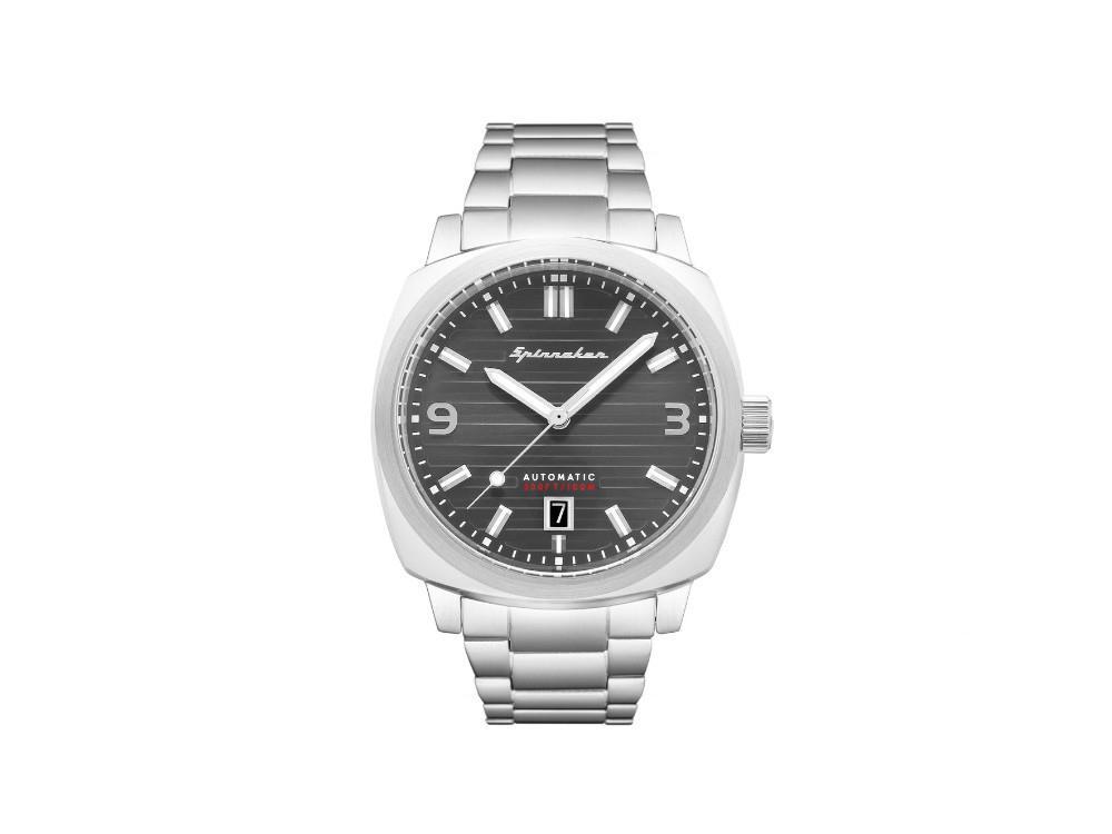 Spinnaker Hull Automatic Watch, Grey, 42 mm, 10 atm, SP-5073-11