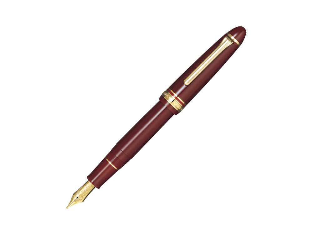 Sailor 1911 Large Lefty Series Fountain Pen, Brown, Gold, 11-2023-432