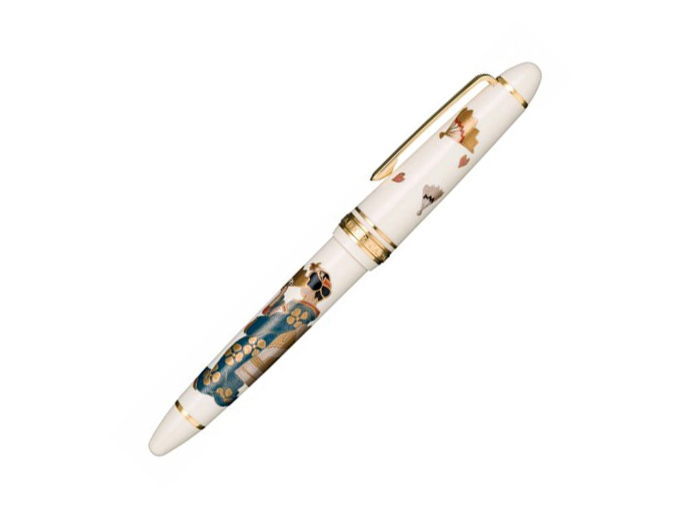 Sailor 1911 Maki-e Fountain Pen, Maiko, An Apprentice Geisha, 10-5051