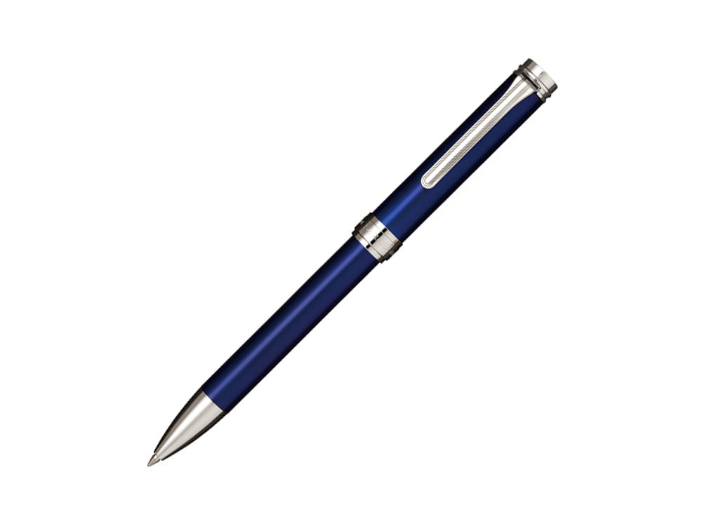 Sailor Barcarolle Ballpoint Pen, Blue, Silver Trim, 16-0805-240