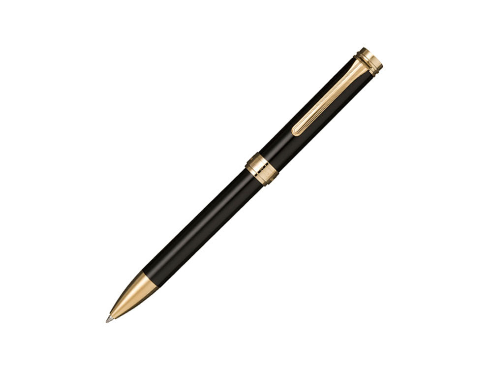 Sailor Barcarolle Ballpoint pen, Matt Black, Gold trim, 16-0804-220