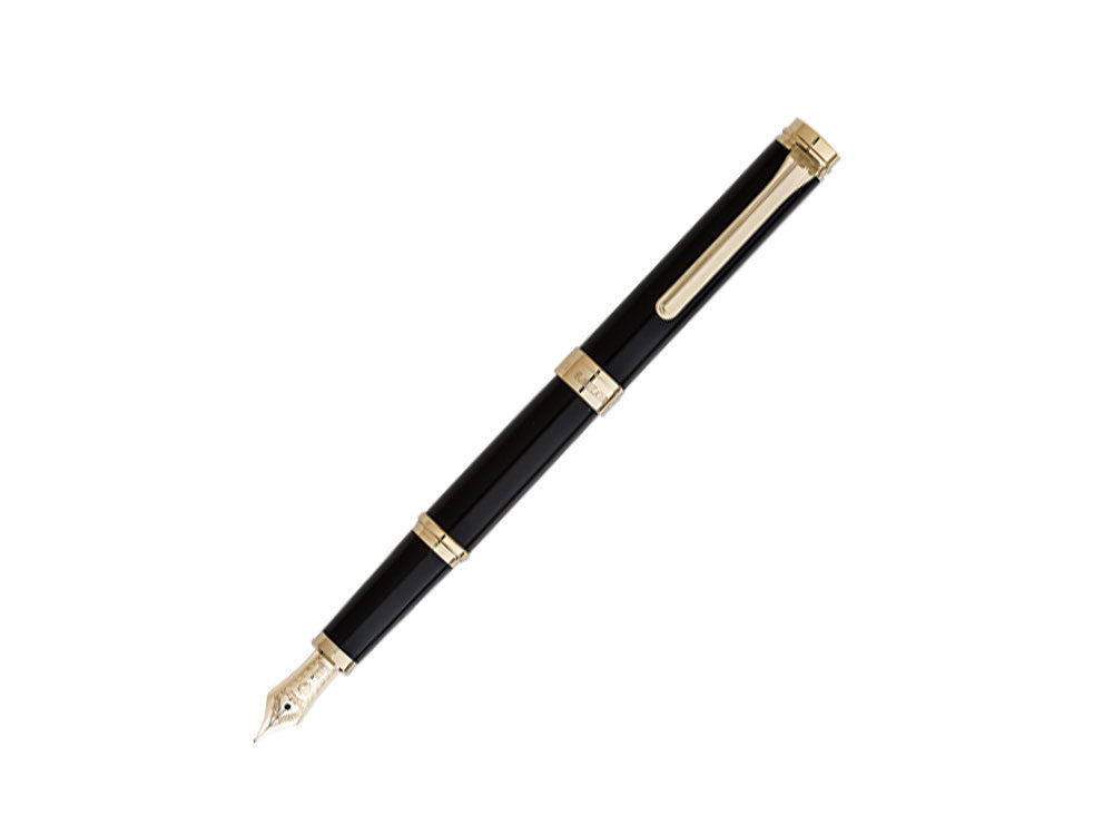 Sailor Barcarolle Fountain Pen,14k Gold, Matt Black, 11-1528-420