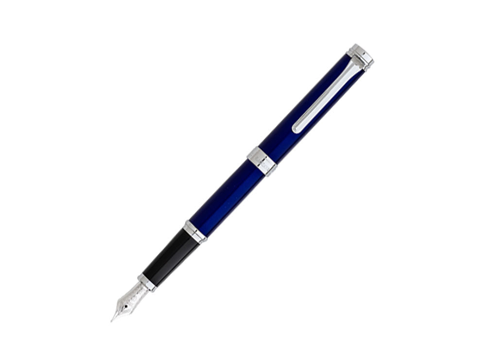 Sailor Barcarolle Fountain Pen, Silver trim, Blue, 11-1529-440