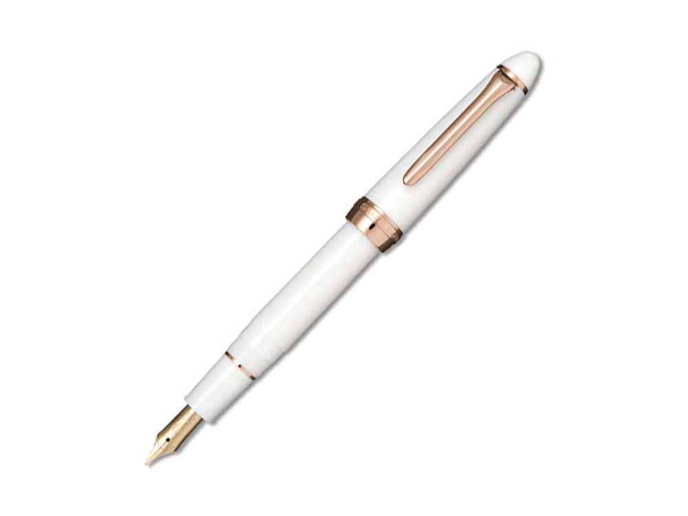 Sailor Fasciner Series Fountain Pen, Resin, White, 11-0725-210