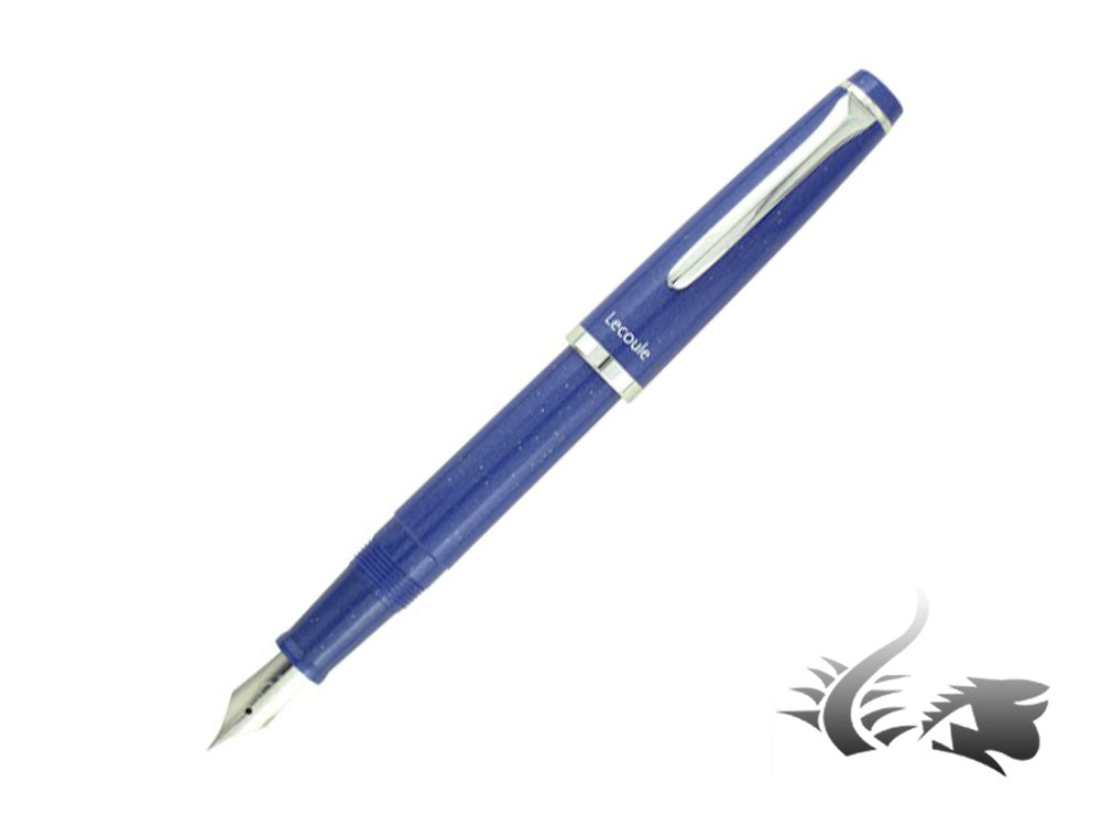 Sailor Lecoule Power Stone Color Fountain Pen, Acrylic Resin, Blue