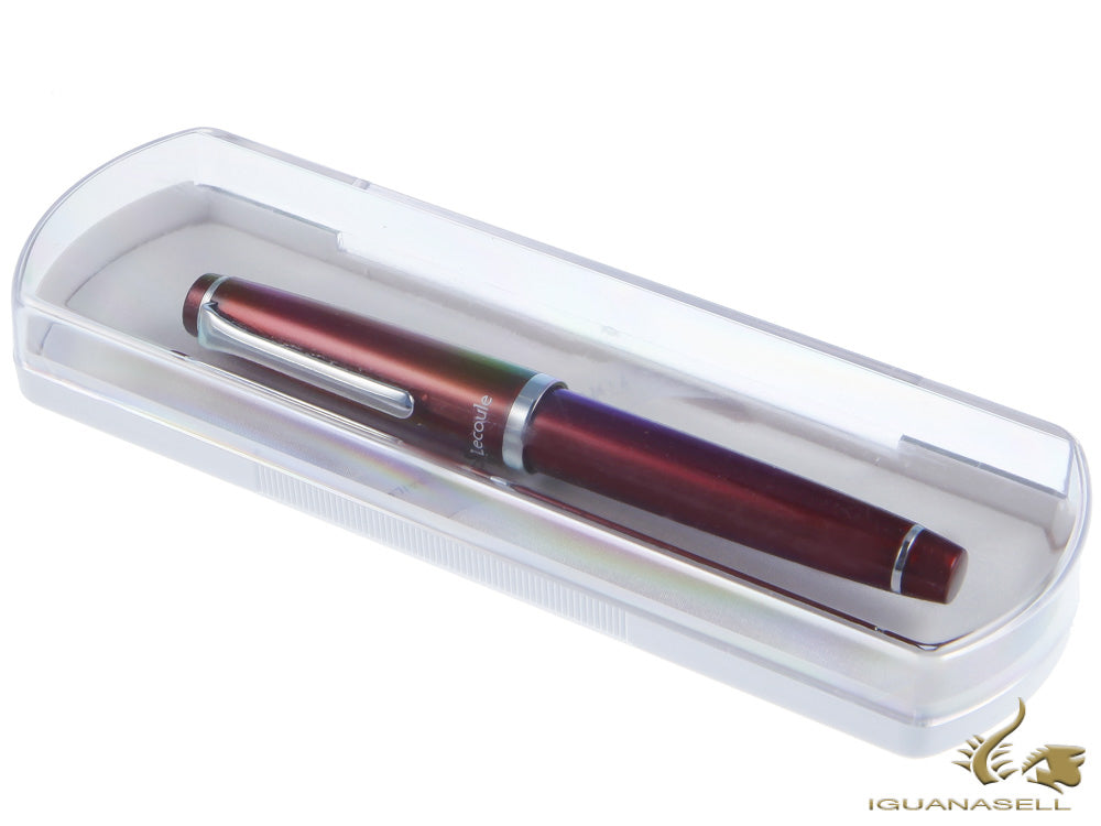 Sailor Lecoule Power Stone Color Fountain Pen, Acrylic Resin, Maroon