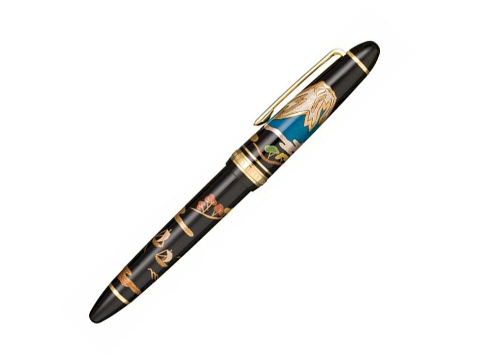 Sailor Maki-e Fountain Pen, Fuji, Kosen Oshita, 10-5052-420