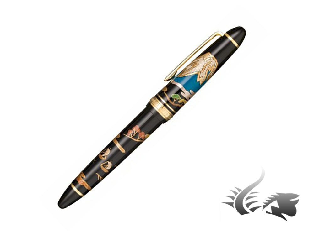 Sailor Maki-e Fountain Pen, Fuji, Kosen Oshita, 10-5052-420