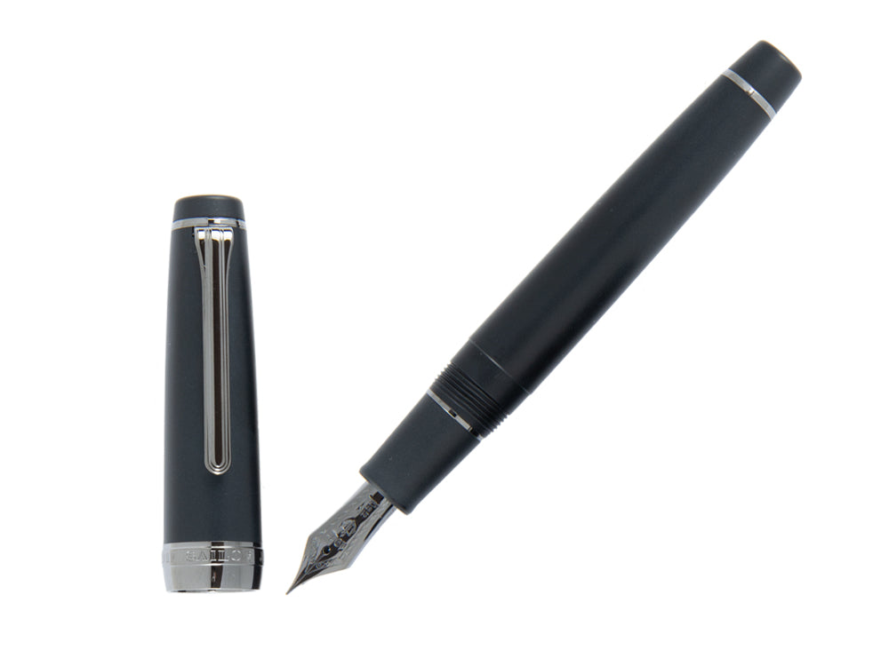 Sailor Professional Gear Imperial Black Fountain Pen, PVD, 10-9361-420