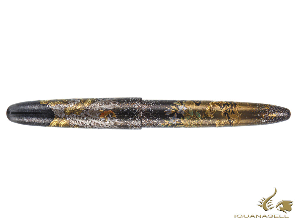 Sailor Taki to Shizen Carp & Waterfall Maki-e Fountain Pen, Limited Ed.