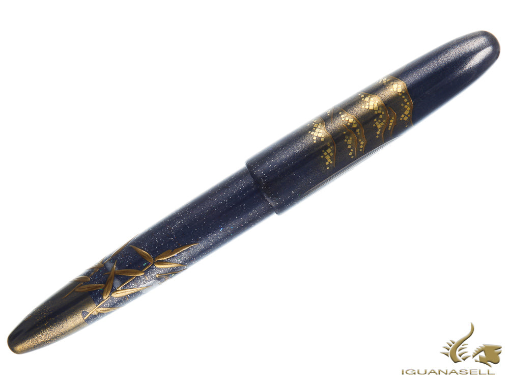 Sailor Taki to Shizen Kingfisher & Waterfall Maki-e Fountain Pen, L.E