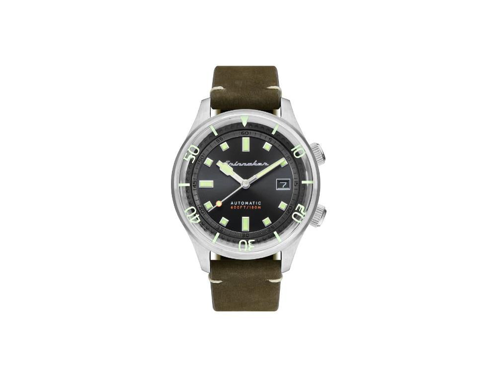 Spinnaker Bradner Automatic Watch, Black, 42 mm, 18 atm, SP-5062-02