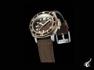 Spinnaker Hull Diver Automatic Watch, Brown, 42 mm, 30 atm, SP-5088-04