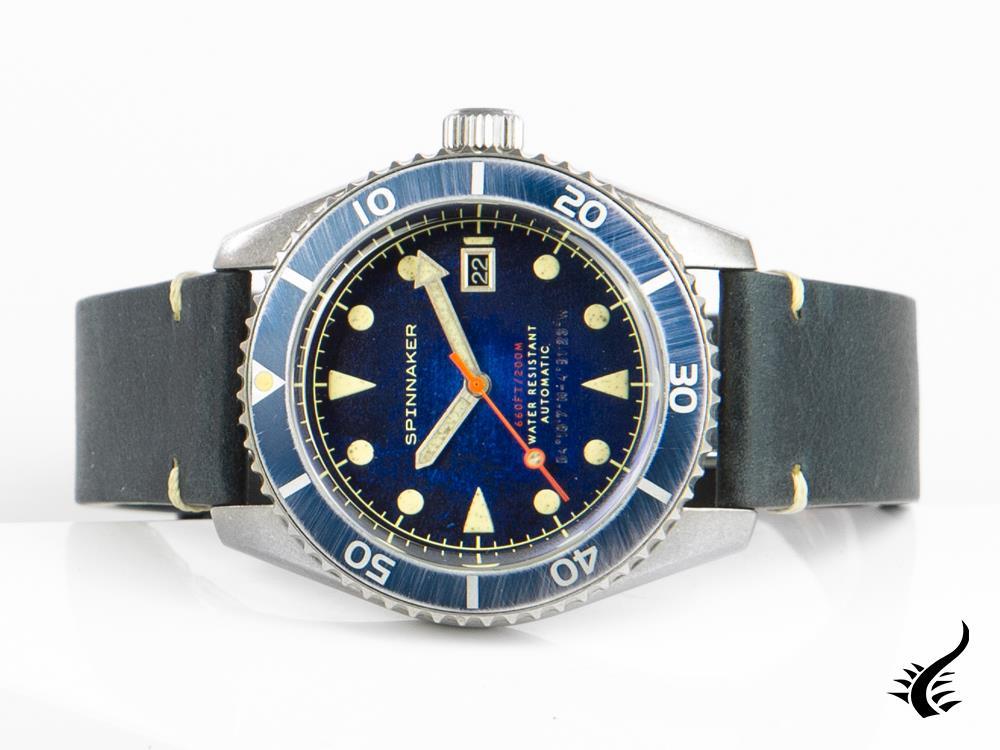 Spinnaker Wreck Automatic Watch, Blue, 44 mm, 20 atm, SP-5089-02