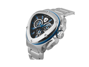 Tonino Lamborghini Spyder X SS Blue Quartz Watch, 53 mm, Chronograph, T9XC-SS-B