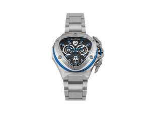 Tonino Lamborghini Spyder X SS Blue Quartz Watch, 53 mm, Chronograph, T9XC-SS-B