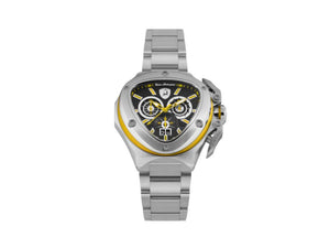 Tonino Lamborghini Spyder X Yellow SS Quartz Watch, 53 mm, Chrono, T9XE-SS-B