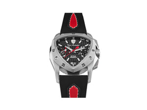Tonino Lamborghini New Spyder Quartz Watch, Black, 43 mm, Chronograph, TLF-A13-1
