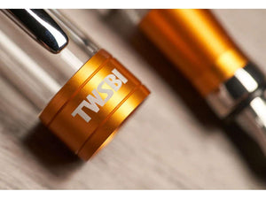 Twsbi Diamond 580 AL R Sunset Yellow Fountain Pen, Transparent, M7449730