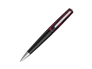 Tibaldi Infrangibile Mauve Red Ballpoint pen, Resin, Black, INFR-326-BP